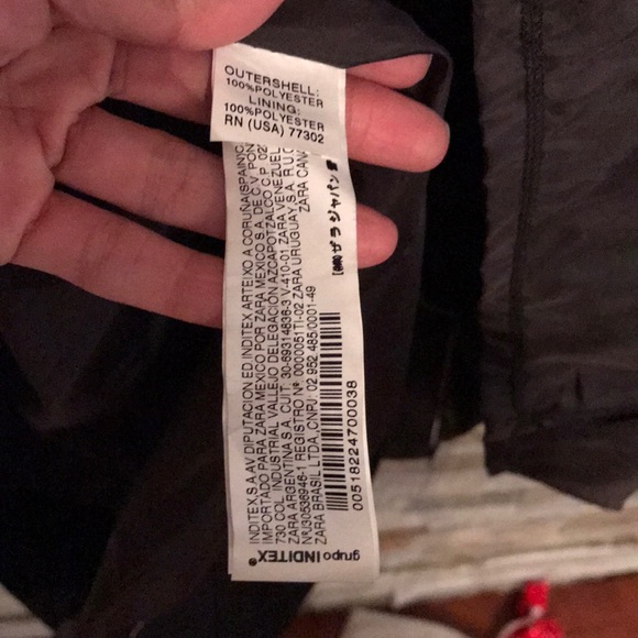 Zara brown basic trench coat size medium - Picture 7 of 8